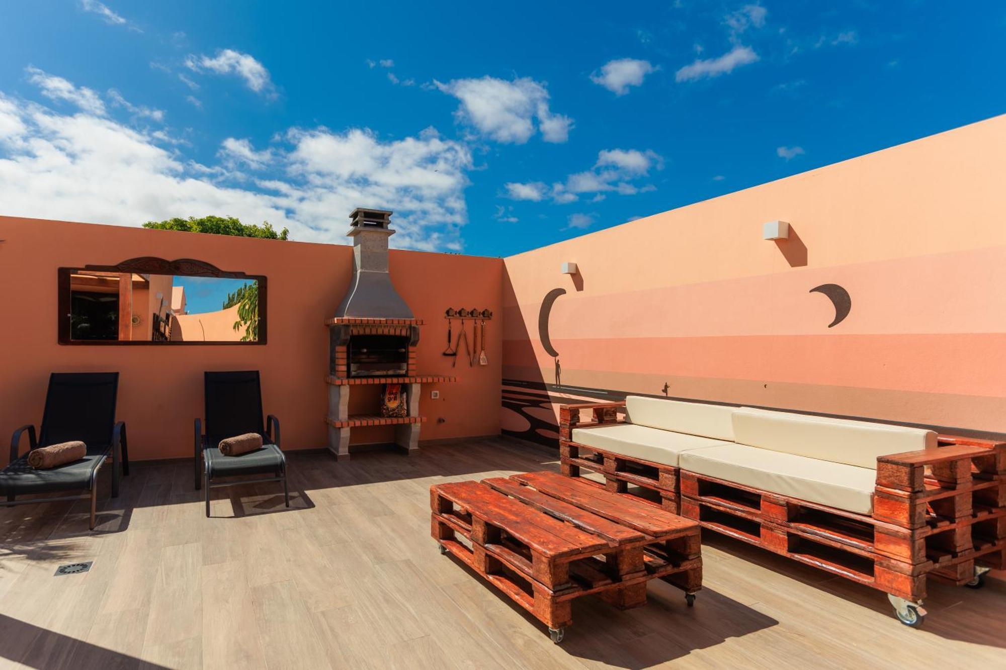 Villa Jacuzzi & Barbecue La Oliva Dış mekan fotoğraf