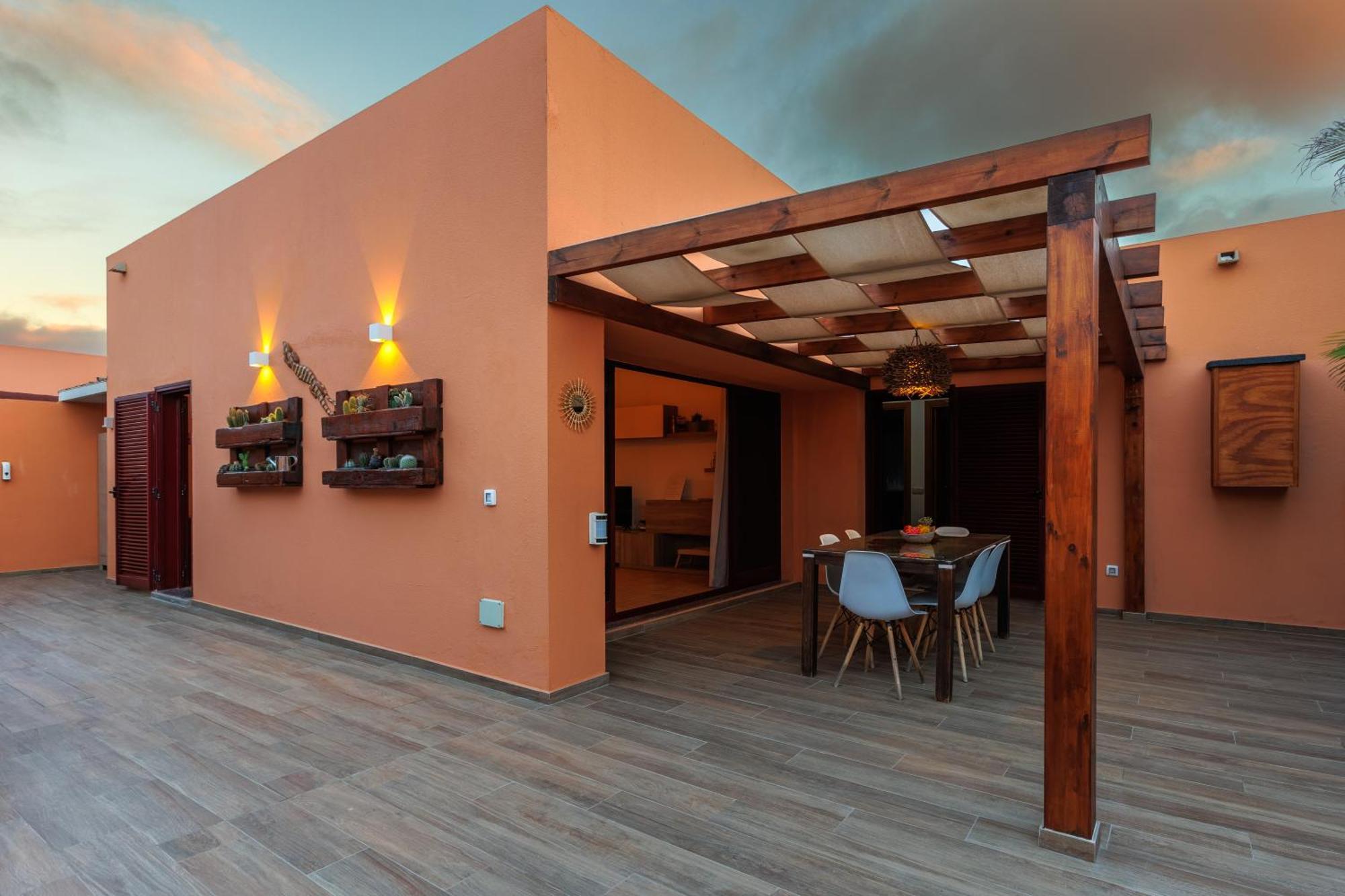 Villa Jacuzzi & Barbecue La Oliva Dış mekan fotoğraf