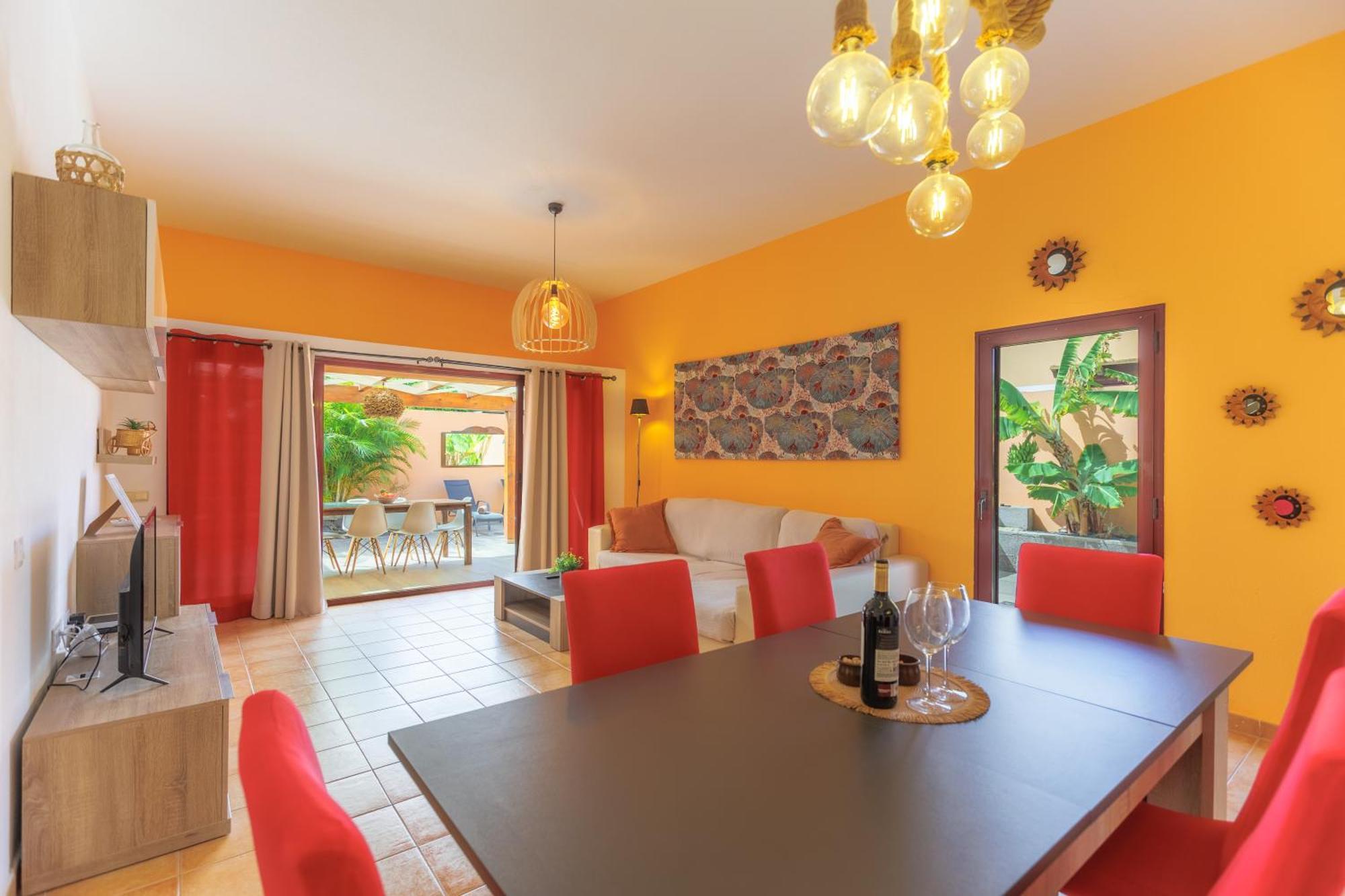 Villa Jacuzzi & Barbecue La Oliva Dış mekan fotoğraf