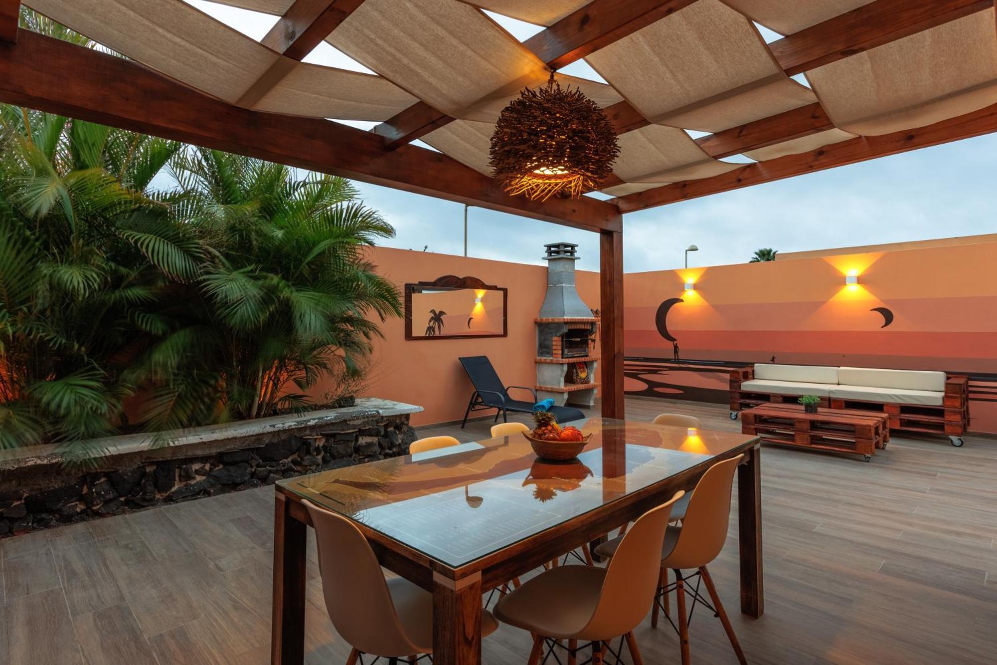 Villa Jacuzzi & Barbecue La Oliva Dış mekan fotoğraf