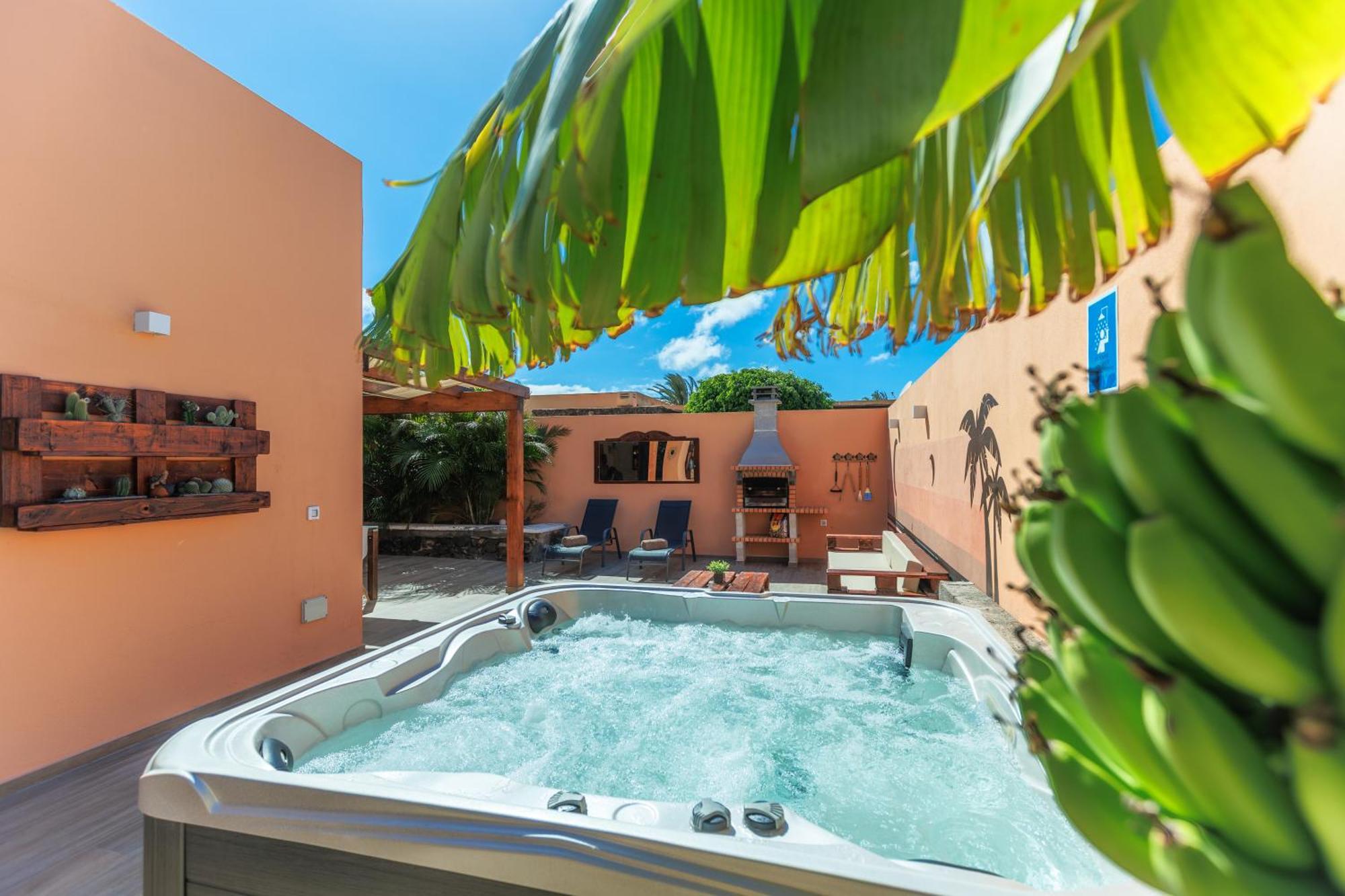 Villa Jacuzzi & Barbecue La Oliva Dış mekan fotoğraf